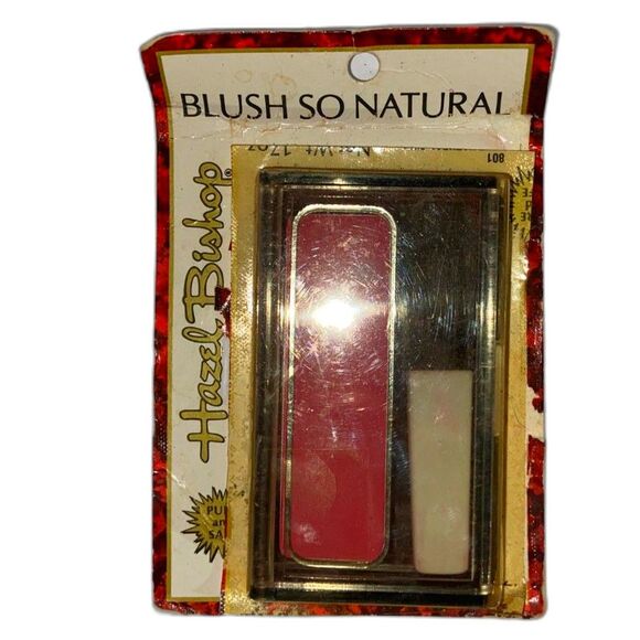 Vintage Hazel Bishop Soft Natural Powder Blush - New in Package - Picture 3 of 4